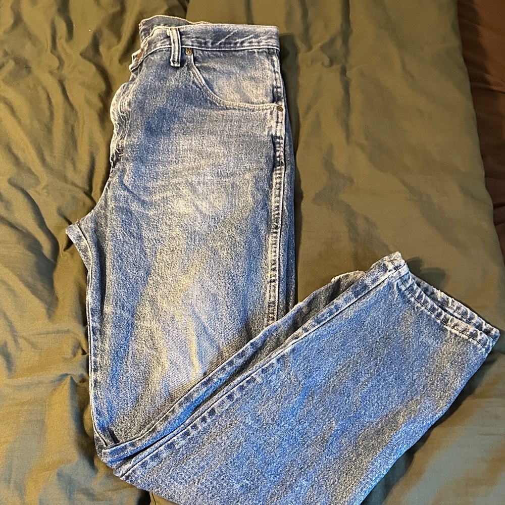 Wrangler Premium Blue Denim Jeans